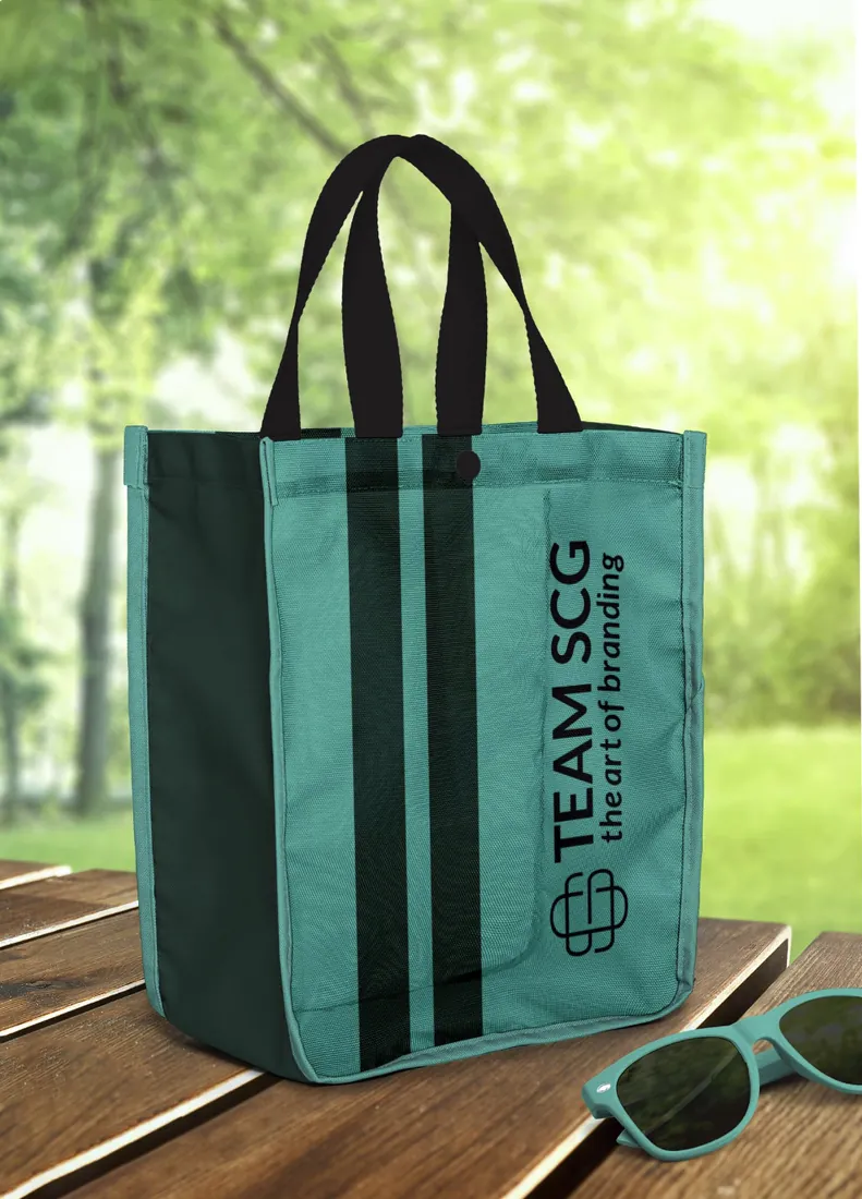 Striped Market Tote