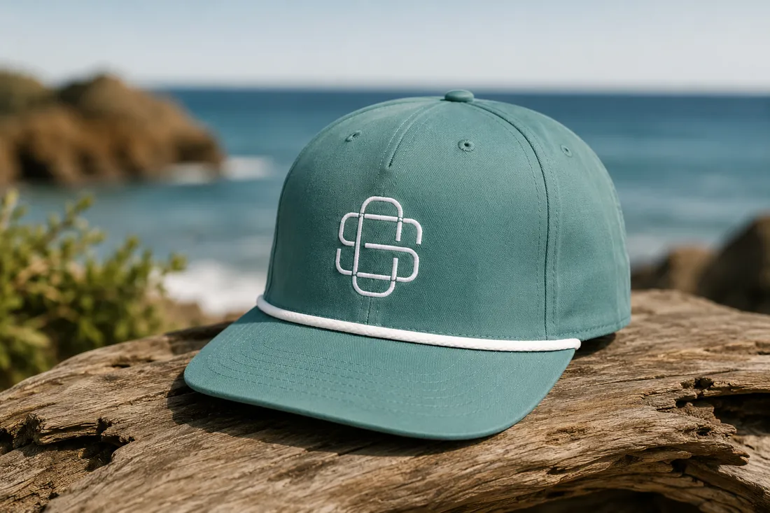 Teal Rope Cap